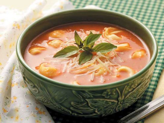 tomato soup tortellini