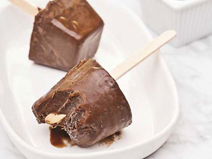 chocolate fudge pops