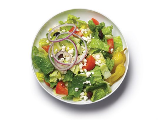 stop and drop greek salad