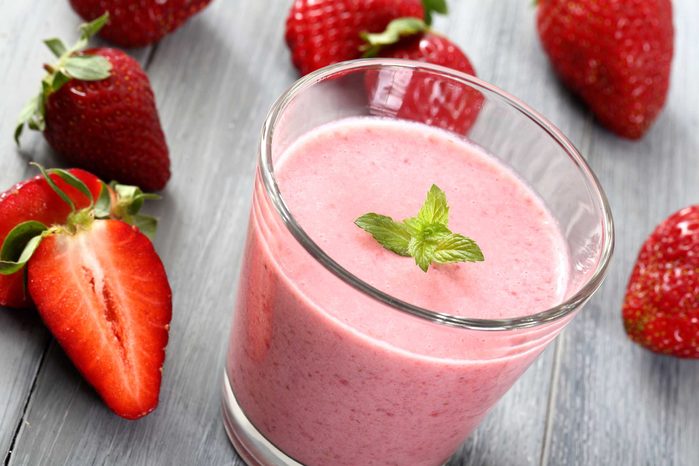 strawberry smoothie