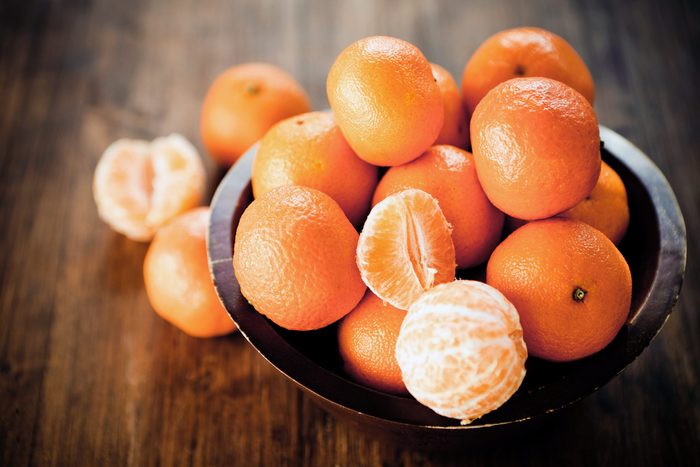 bowl of tangerines