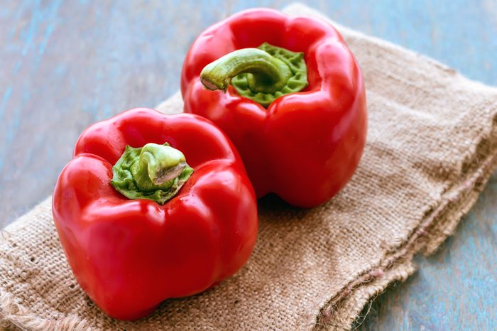 foods help lose weight red peppers