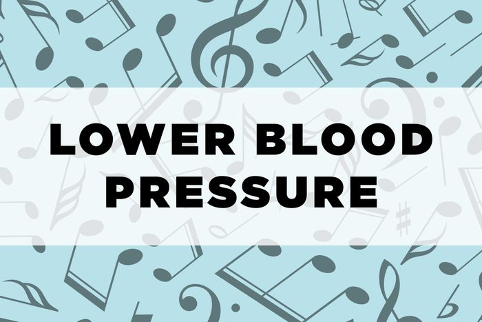 graphic text: lower blood pressure