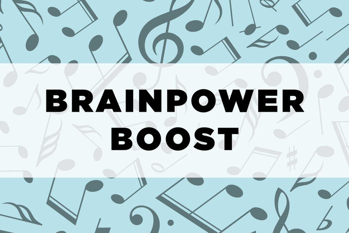 graphic text: Brainpower boost