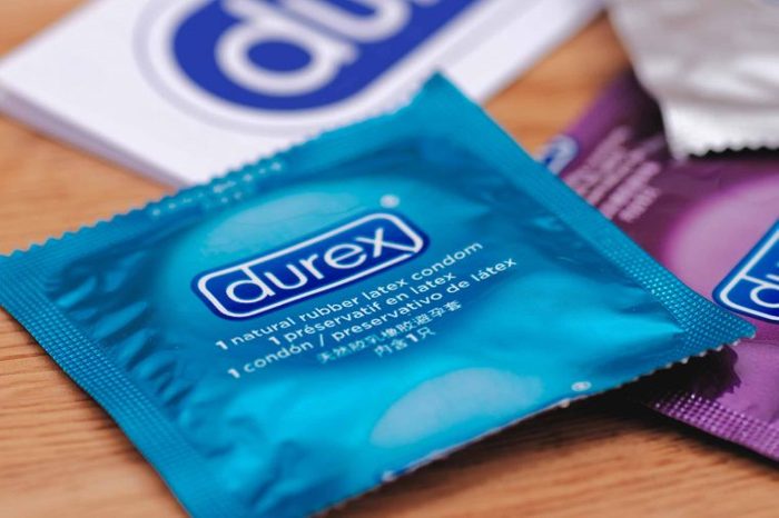Picture of an array of Durex condoms