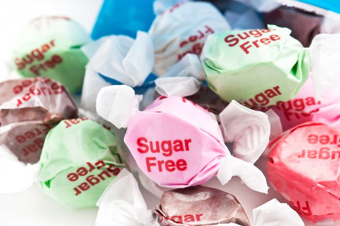 assorted sugar-free candies
