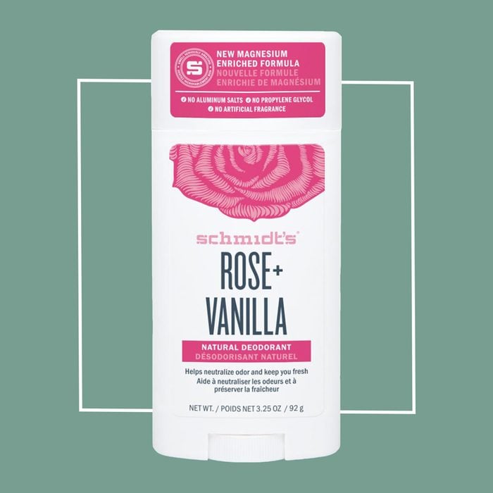 schmidt's rose and vanilla all natural deodorant