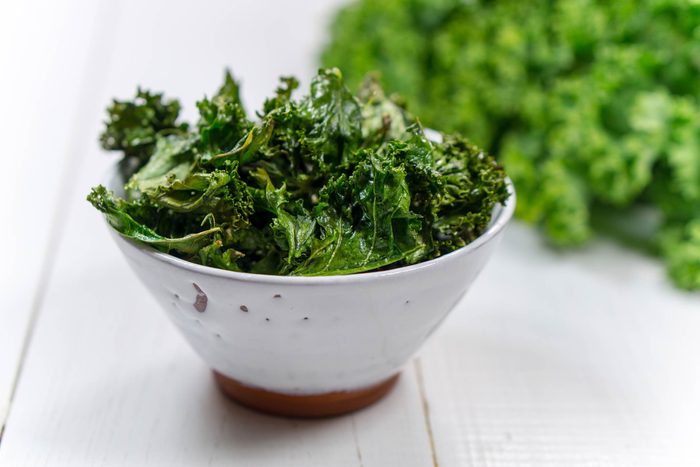 Kale in bowl
