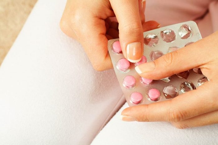 blister pack of birth control pills