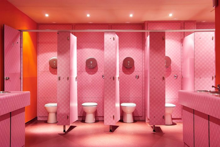bathroom stalls
