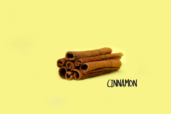 Cinnamon sticks. 