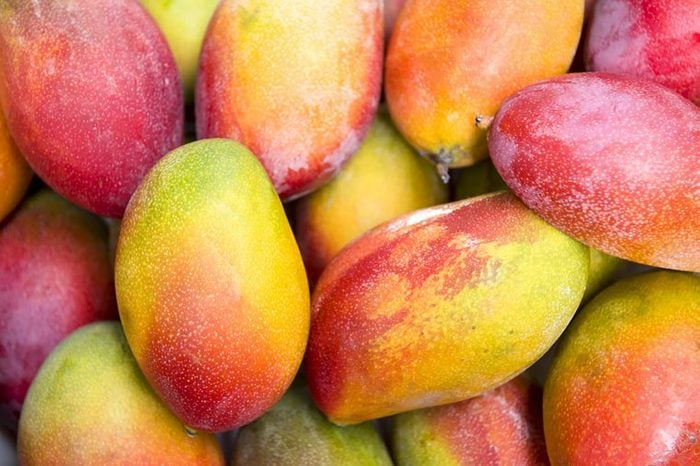 whole raw mangoes