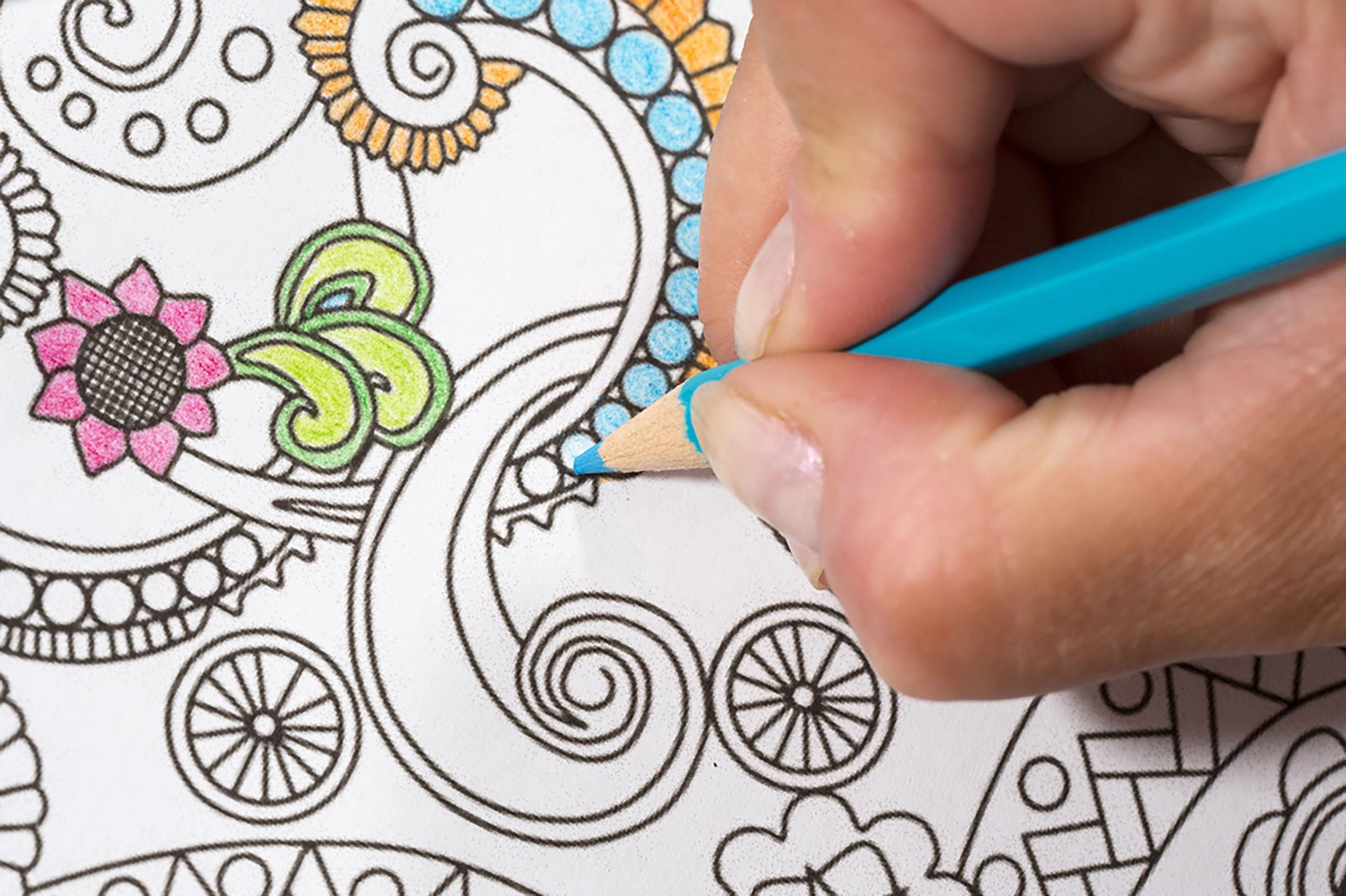 Types of adult coloring books - Art Therapy Coloring