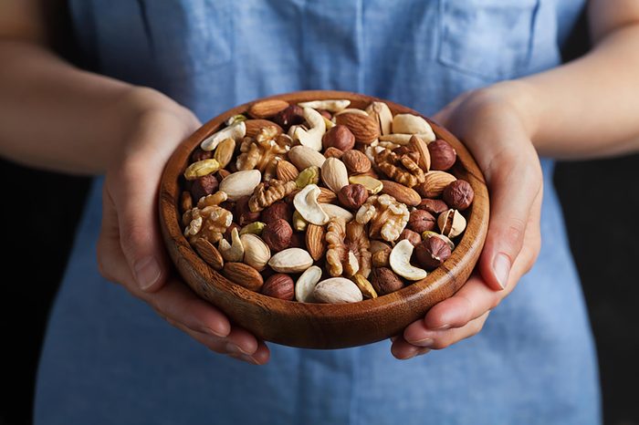 bowl of mixed nuts