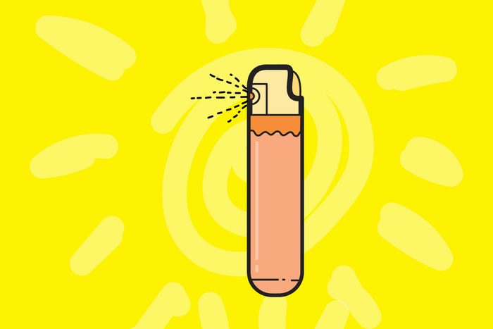 illustration of spray bottle