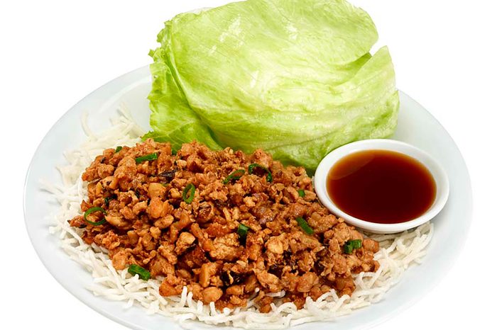 Traditional Chicken Lettuce Wraps from pandaexpress.com