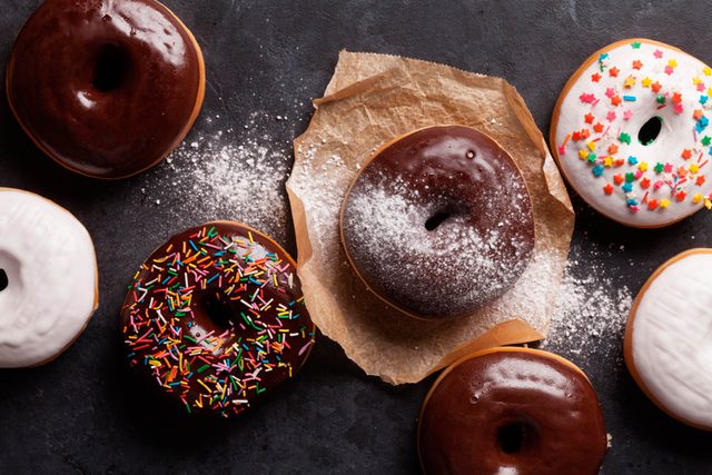 doughnuts unhealthy food sugar
