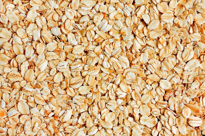 background of dried oats