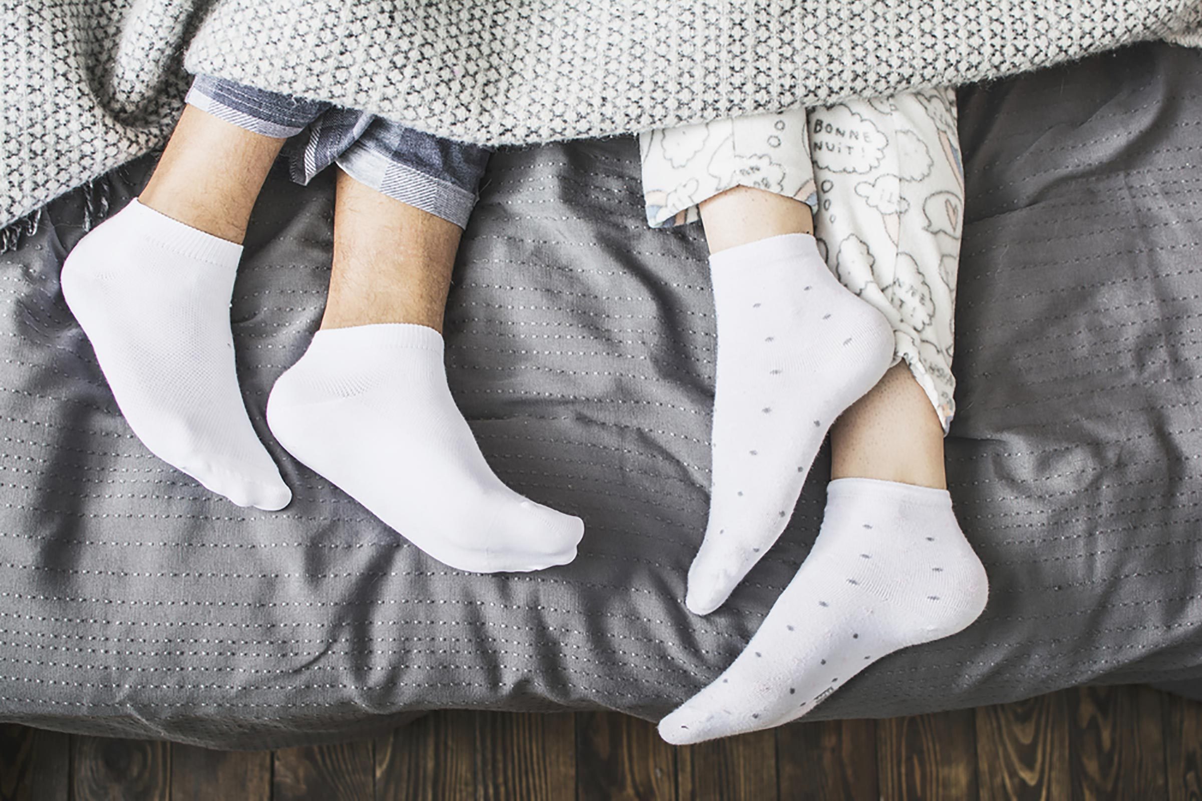 Why You Should Wear Socks to Bed