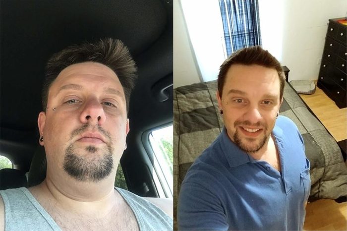Matthew Parrow Eckeard, before and after