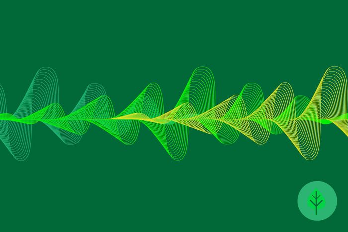 illustration of sound waves