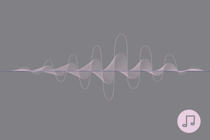 illustration of sound waves
