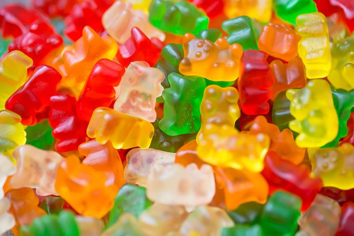colorful collection of gummy bears