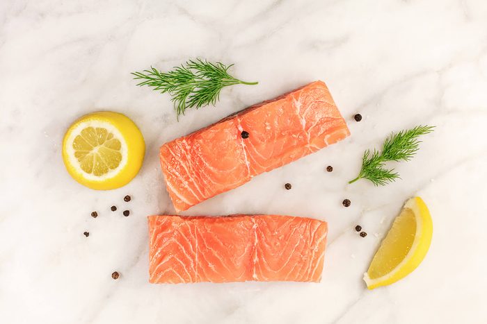 Salmon; countries with lowest heart disease