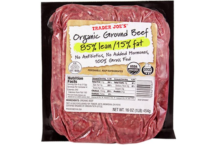 Organic Grass Fed Ground Beef