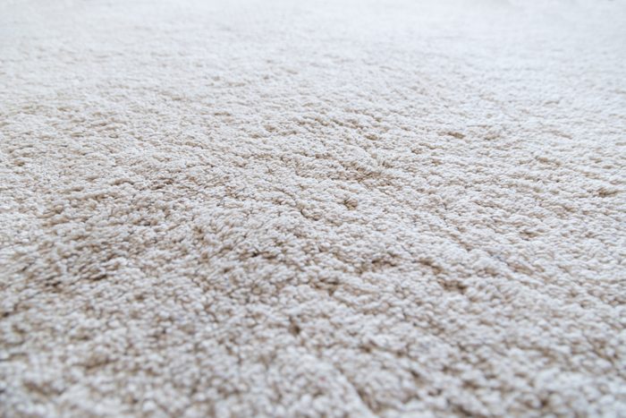 close up of carpet in home