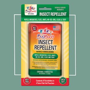 bug band insect repellent towlettes