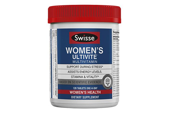 Bottle of Womens Ultivite vitamins