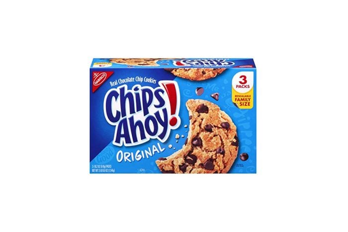 box of Chips Ahoy! chocolate chip cookies
