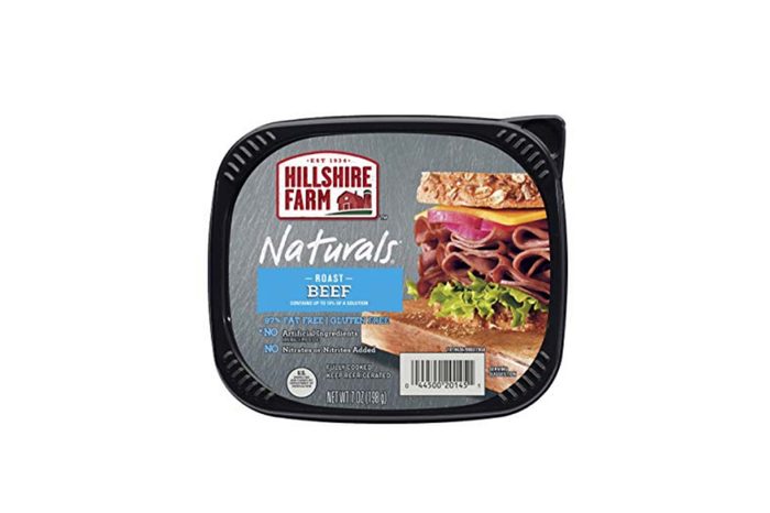 package of Hillshire Farm sliced roast beef