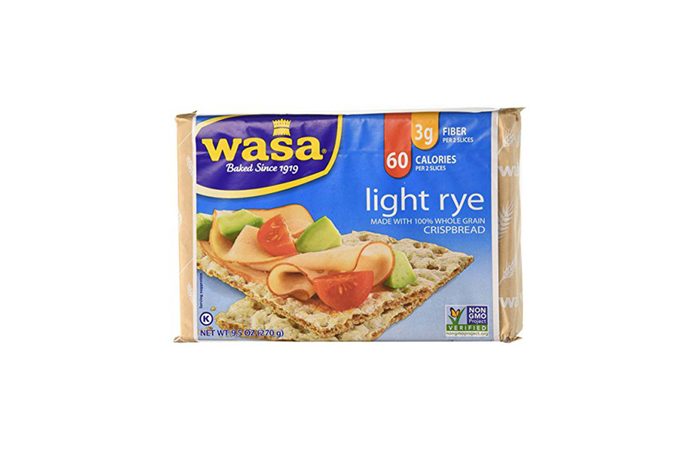 package of Wasa light rye crackers
