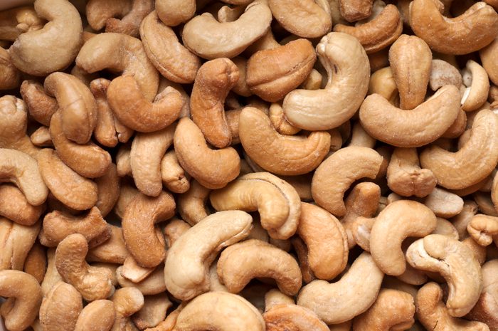 cashew nuts full frame
