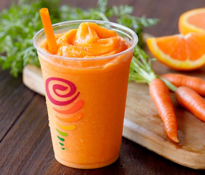 Jamba Juice Orange Carrot smoothie