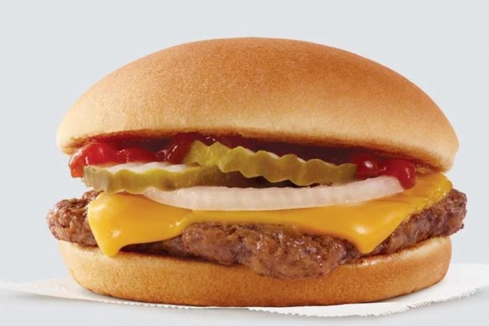 Wendy's Jr. Cheeseburger