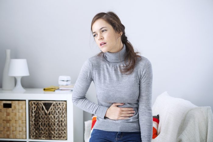 Abdominal Pain In A Woman