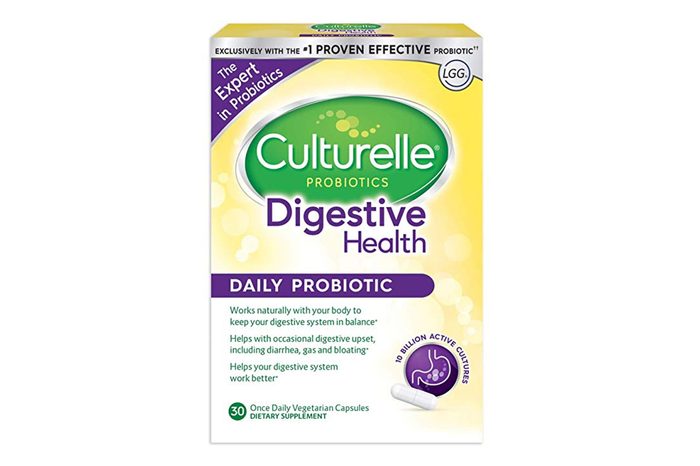 Culturelle Daily Probiotic, 30 count Digestive Health Capsules.