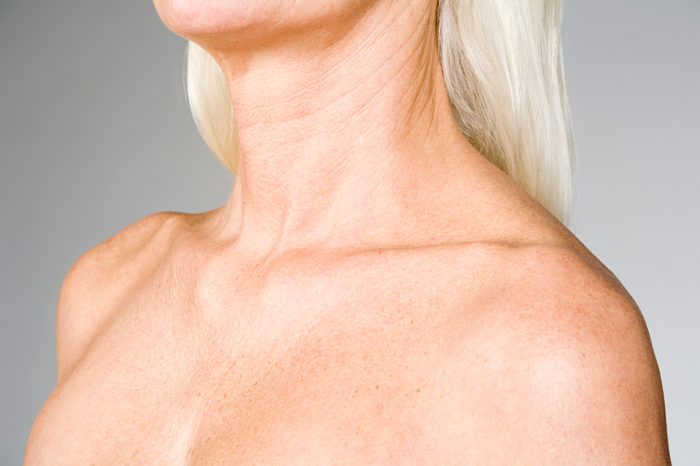 female chest aging