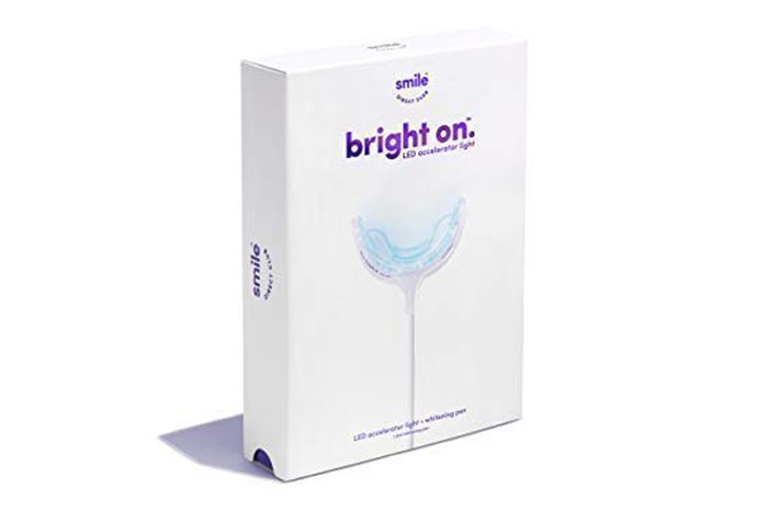 box of bright on™ Teeth Whitening 20-LED Accelerator Light 