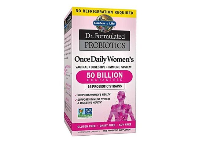 Garden of Life Dr. Formulated Probiotics, Once Daily Women’s Shelf Stable.
