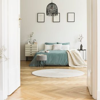 bedroom interior home concept