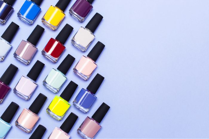 chemical nail polish different colors options