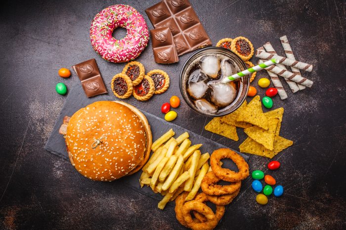 junk food and processed foods