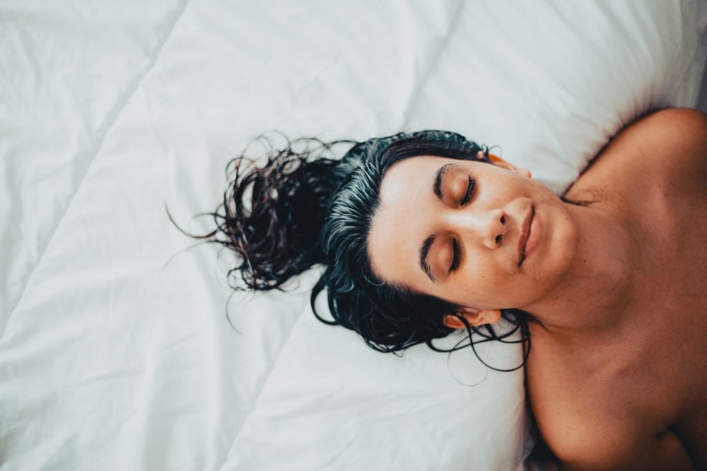 How Bad Is It to Sleep with Wet Hair? | The Healthy