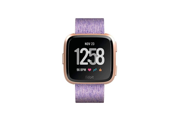 Fitbit Versa Special Edition Smart Watch- Lavender Woven
