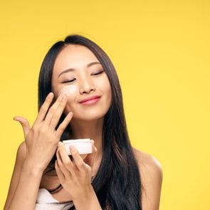 asian woman asian skin face cream anti aging