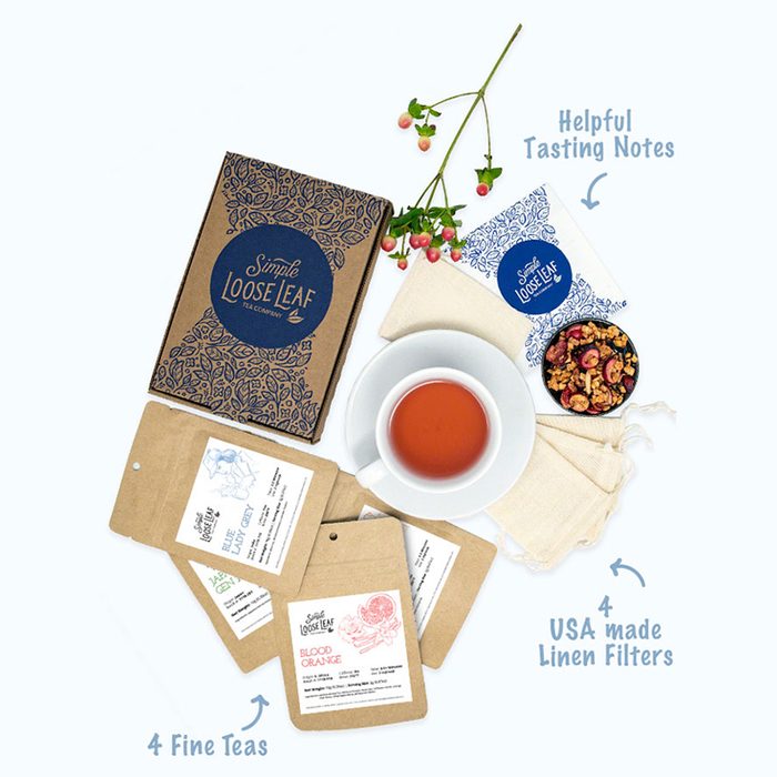 simple loose leaf tea subscription box